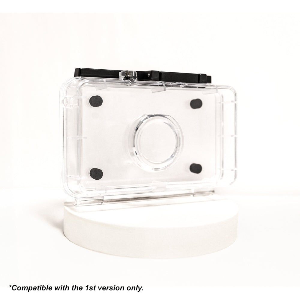 Camp Snap V105 Vintage Style Screen-Free Digital Camera Point & Shoot with 8MP Sensor, Rechargeable Battery 500 Max Shots per Single Charge, Internal 4GB MicroSD Card Slot Max 2000 Shots and LED Flash with Controls for Photography