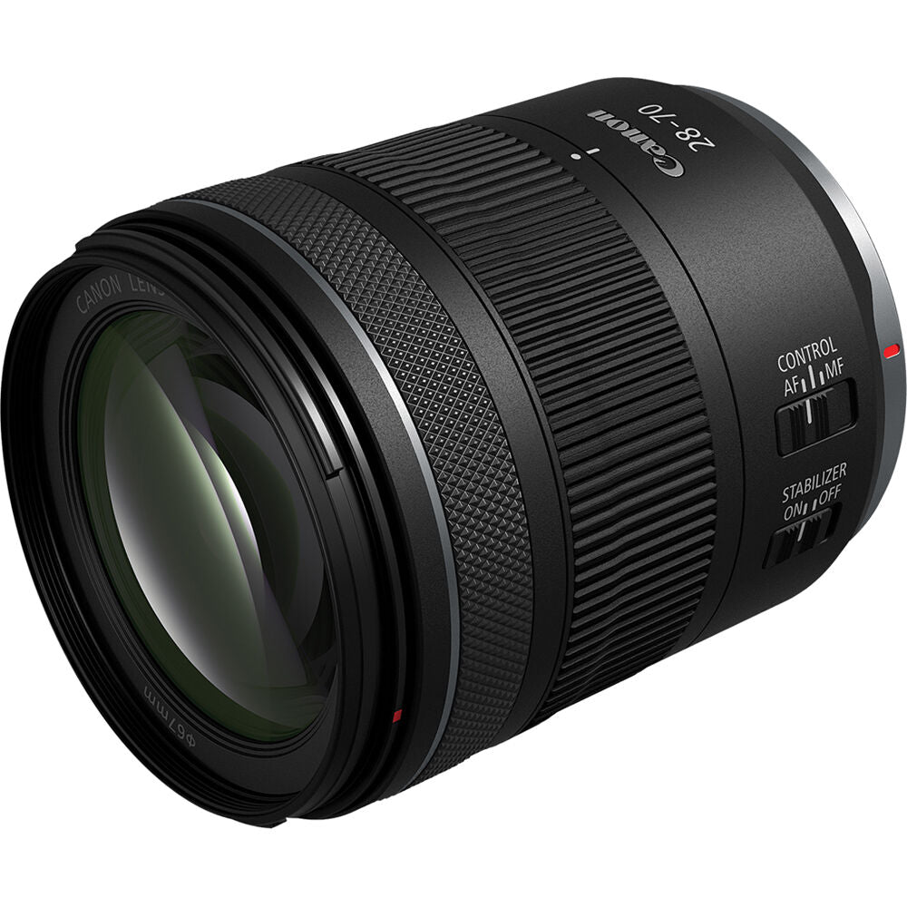 Canon RF 28-70mm f/2.8 IS STM Lens Full-Frame Standard Zoom with Optical Image Stabilizer, Fast STM Autofocus, Collapsible Compact Design for RF Mount Mirrorless Camera Body