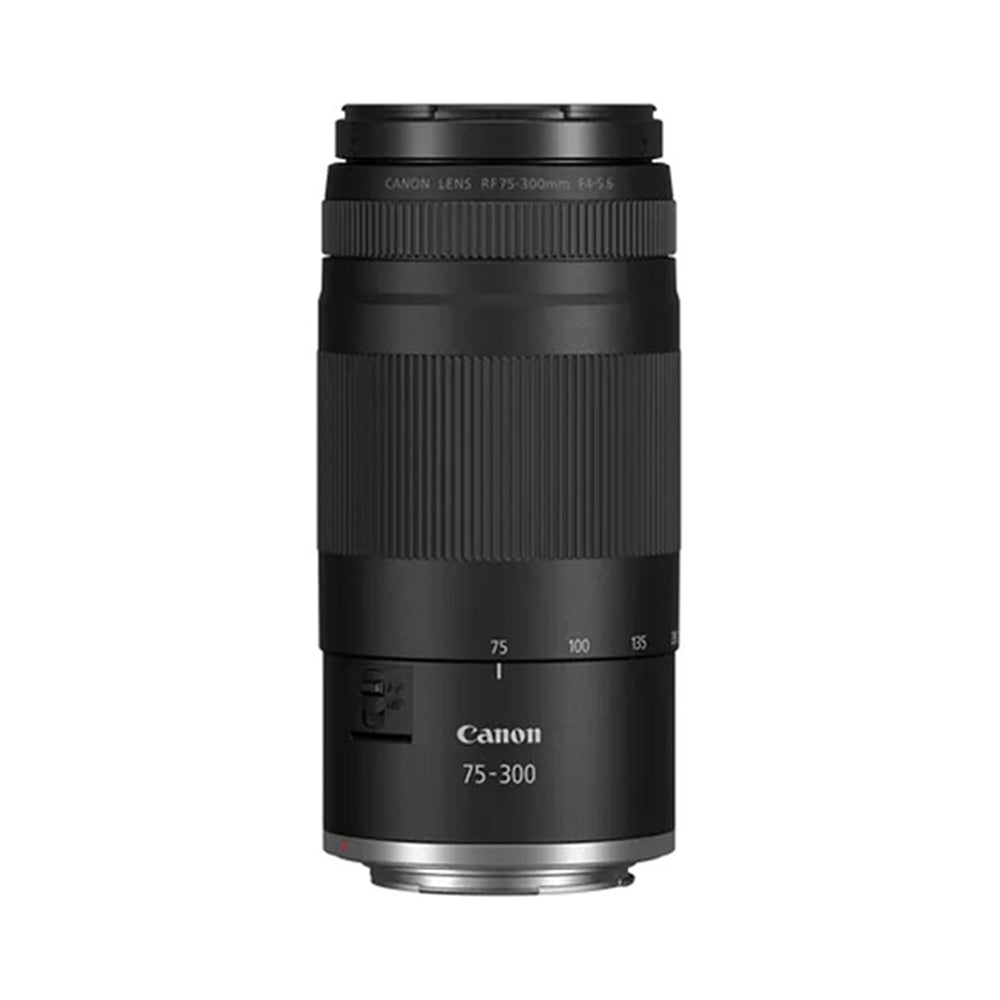 Canon RF 75-300mm f/4-5.6 Lens for Full-Frame & APS-C Mirrorless Cameras with DC Autofocus Motor, Super Spectra Coating , Lightweight, Telephoto Zoom & 7-Blade Diaphragm