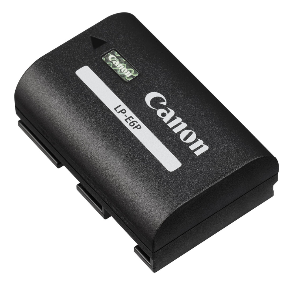 Canon LP-E6P 7.2V 2130mAh Lithium-Ion Rechargeable Battery for Canon EOS R5 Mark II Mirrorless Camera, Compatible with LC-E6 / LC-E6E Battery Chargers