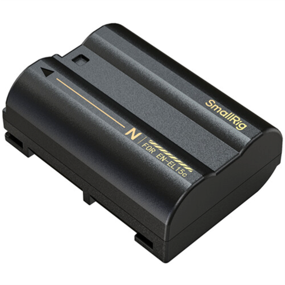 SmallRig EN-EL15c Rechargeable Li-Ion Battery 2400mAh 7.2V with USB-C Direct Charging for Selected NIKON Cameras Z8, Z7II, Z7, Z6II, Z6, Z5, D850, D810, D810A, D780, D750, D610, D500, D7500, D7200 | 4332B | 4966