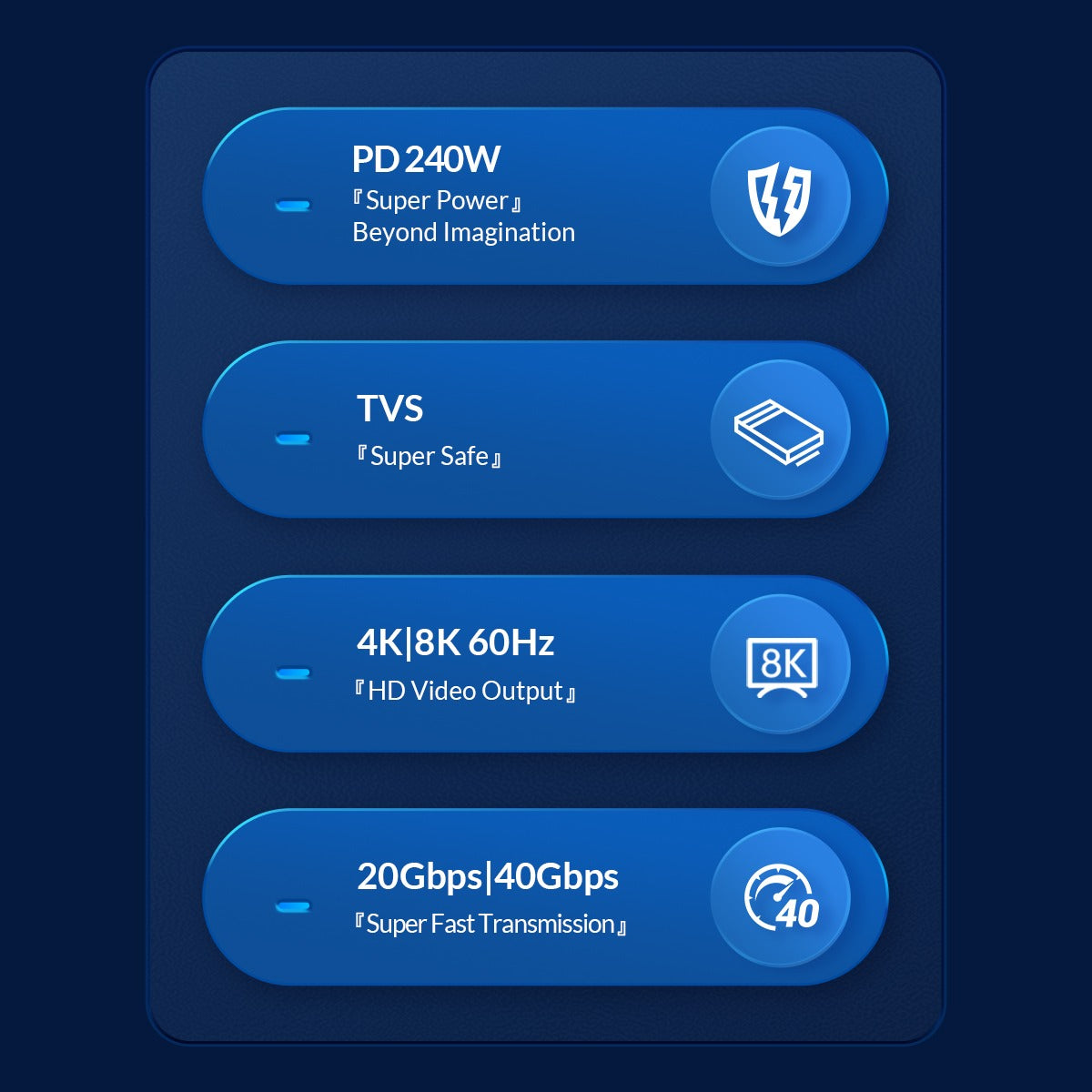 ORICO CW240-40-15-BK-BP