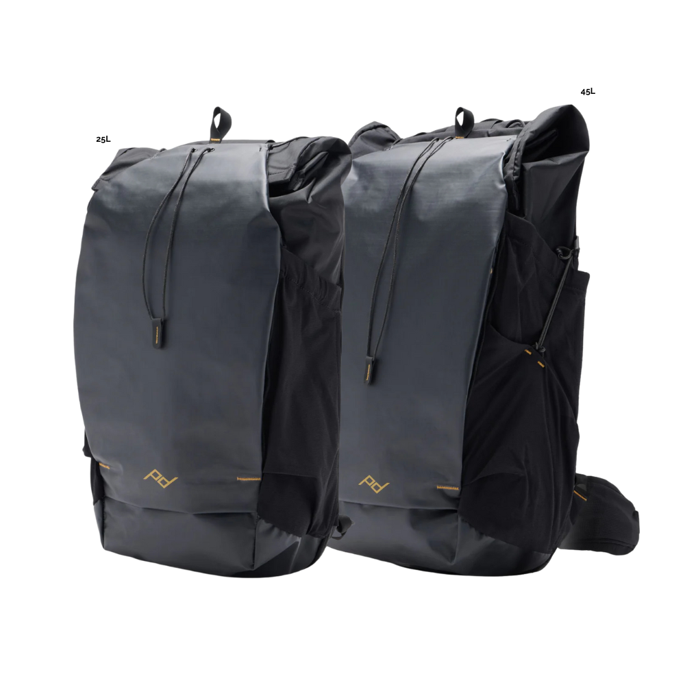 Peak Design 25L / 45L Outdoor Camera Cube Pouch Bag Backpack with Expandable Roll-Top Design