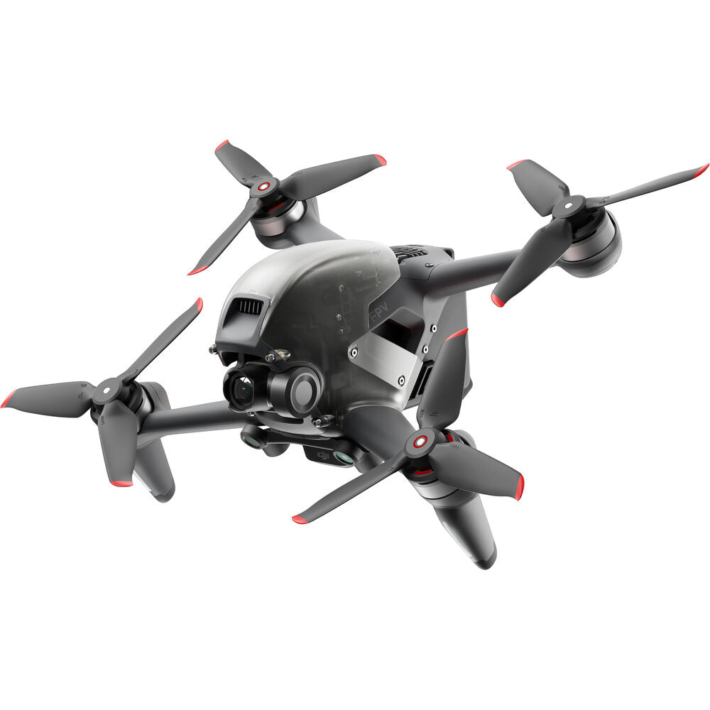 DJI FPV Combo First-Person View Immersive Flight Drone + DJI Goggles V2 & Remote Controller 2 with 4K/60fps Super-Wide 150° Field of View, 10km HD Low-Latency Video Transmission, Advance Emergency Break & Hover, S / N / M Shooting Mode
