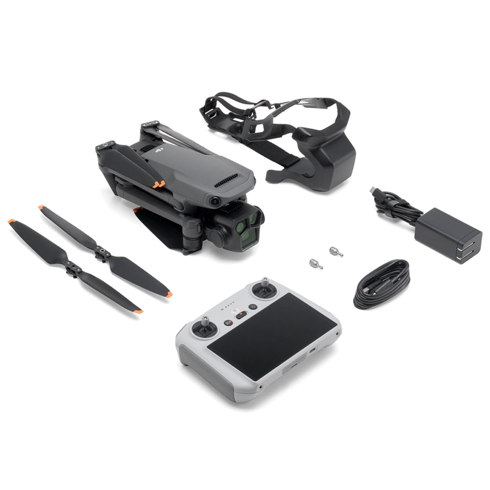 DJI Mavic 3 Pro Cine Preminium Combo + RC Pro with Built-in 1TB SSD & Apple ProRes Support / Mavic 3 Pro Fly More Combo + RC Pro / Standard + RC - 5.1K 50fps/4K 120fps Tri-Camera System, Omnidirectional Obstacle Sensor | DJI Drone