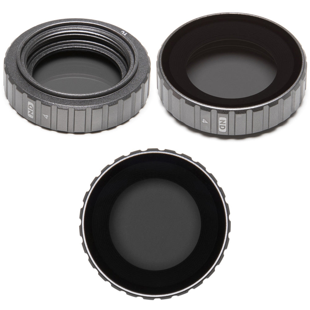 DJI Osmo Action ND Filter Set (3pcs) ND8, ND16, and ND32 Neutral Density Lens Filters with Protective Case for Osmo Action Pro 5 / 4 / 3 Cameras
