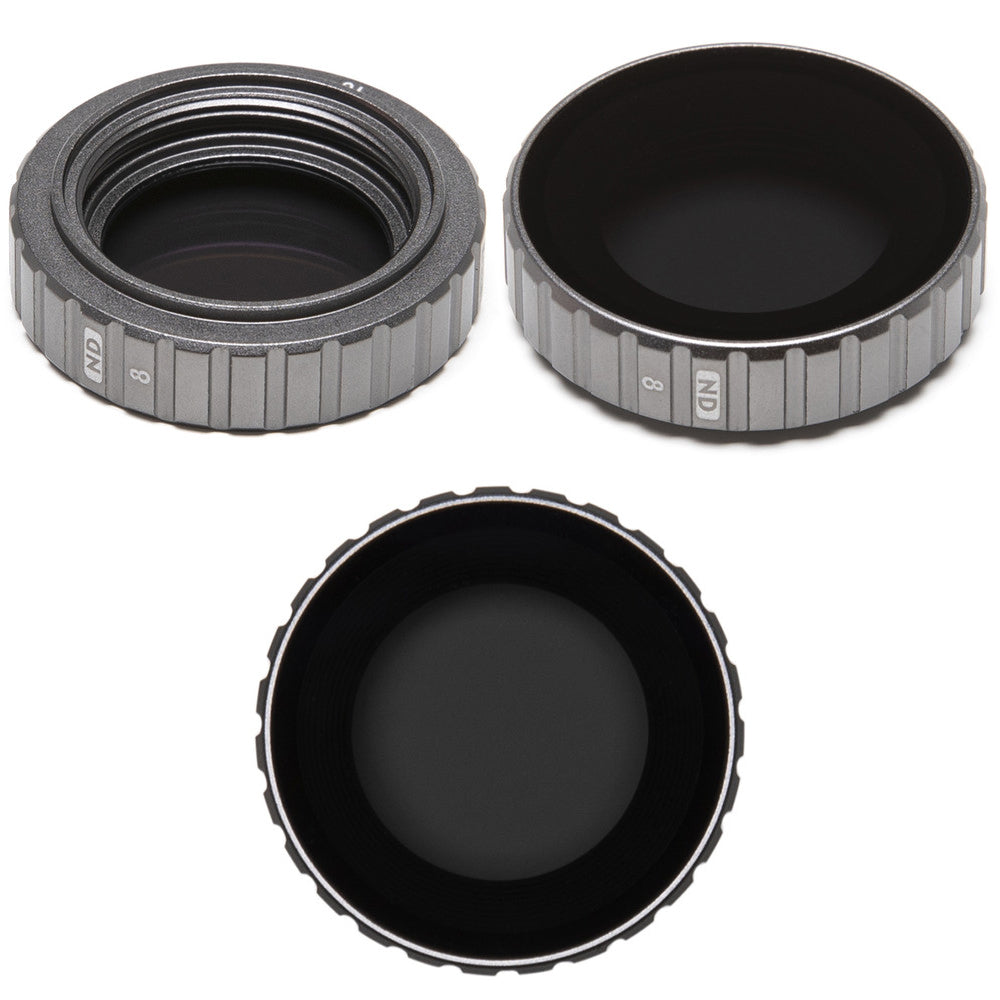 DJI Osmo Action ND Filter Set (3pcs) ND8, ND16, and ND32 Neutral Density Lens Filters with Protective Case for Osmo Action Pro 5 / 4 / 3 Cameras