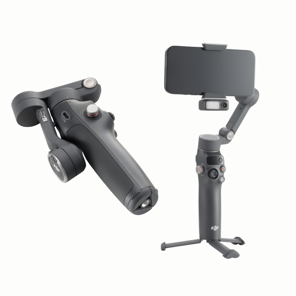DJI Osmo Mobile 8 Extendable 3-Axis Smartphone Gimbal Stabilizer w/ 360° Rotation & Tracking Module