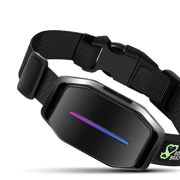 Dog Care AB01 Automatic Smart Bark Collar Controller with 5 Levels Adjustable Bark Sensitivity, Dual Anti-Bark Modes, LED Indicator and Intelligent Noise Filtering (Black)