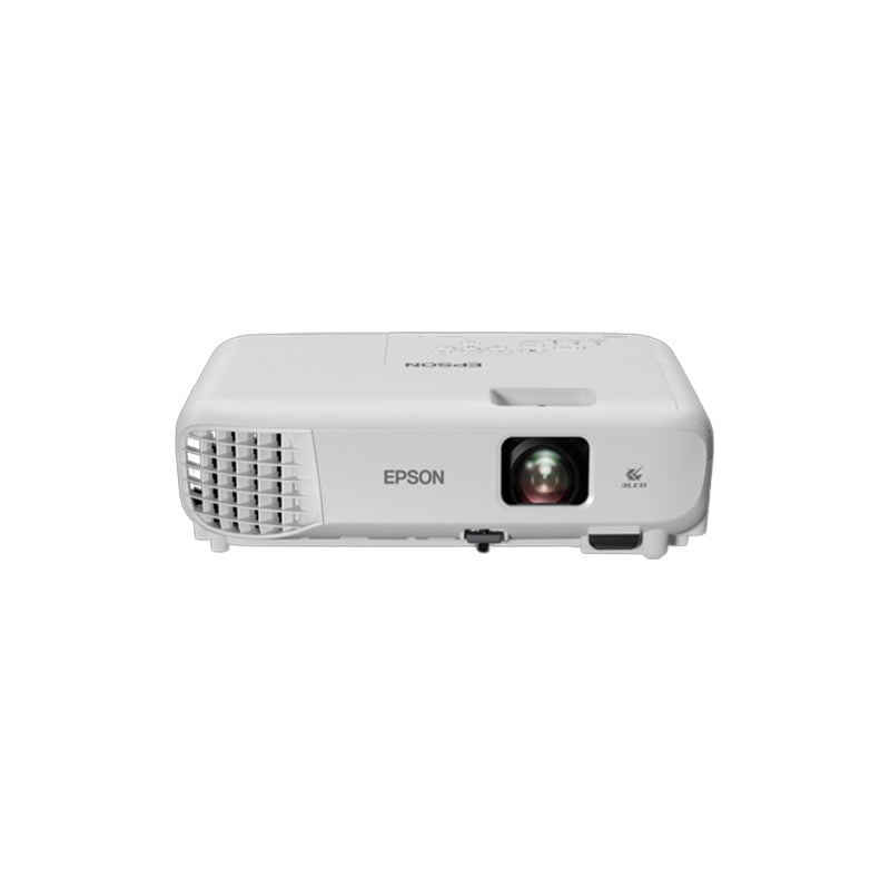 Epson EB-E01 XGA 3LCD Projector USB HDMI with 1024 x 768 Resolution, 3,300 Lumens Color & White Brightness, Speakers, 1.35x Digital Zoom, 12 Hours ECO Mode for Business Presentation, Classroom, Cinema