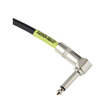 Ernie Ball 3-Pack 15cm Right Angle Patch Cable with Durable PVC Jacket for Guitar Pedals & Effects - Musical Instruments and Accessories | 6050