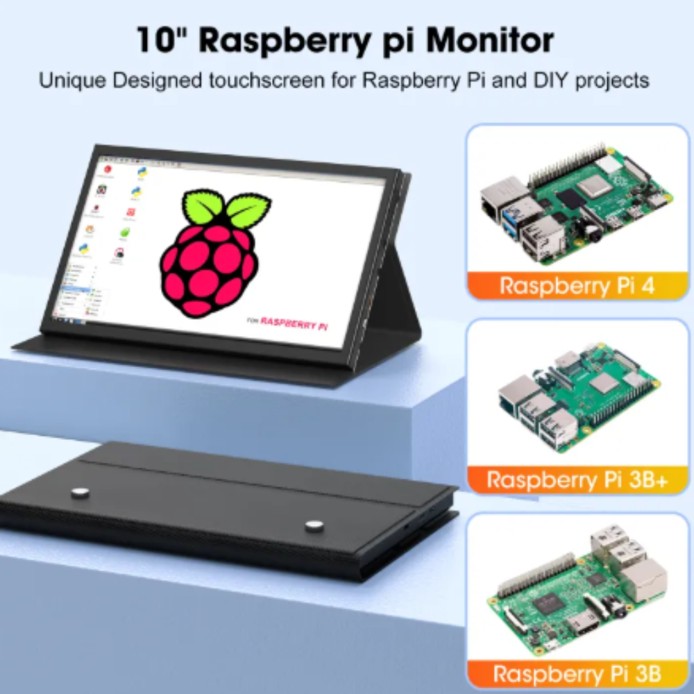 EYOYO Raspberry PI 10" IPS Touchscreen LCD Monitor
