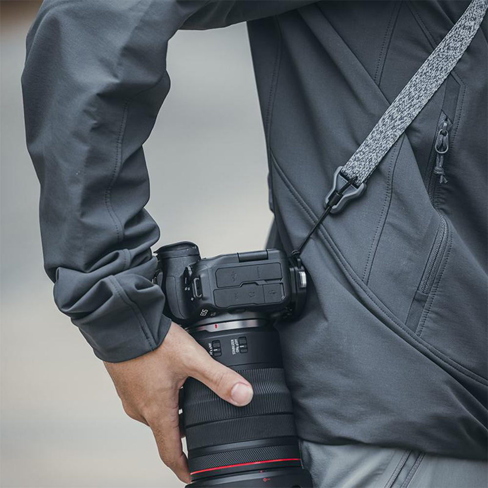 Falcam F38 QR Quick Release Backpack and Shoulder Strap Base and Plate Kit and Accessories with Anti Deflection and Non Slip Pad, Arca Compatible, Anti-Skid Gasket, 1/4"-20 and 3/8"-16 Screw Holes for DSLR Mirrorless Camera