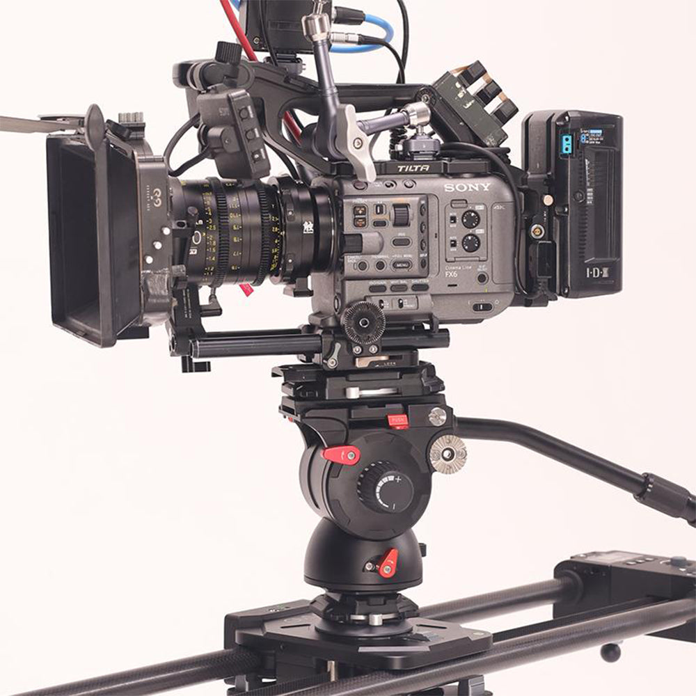 Falcam F50 Long / Square QR Quick Release Base and Plate Kit Set with Click Locks, Heavy Duty Aluminum Alloy, Max 50Kg Payload, 50N-M Tortiol Strength, Manfrotto 501-Style Plate Compatible, 1/4"-20 3/8"-16 Threaded Holes, Non Slip Pads | JG Superstore