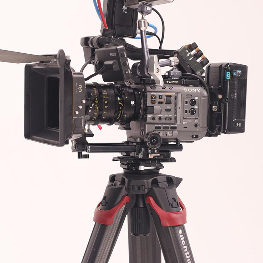 Falcam F50 Long / Square QR Quick Release Base and Plate Kit Set with Click Locks, Heavy Duty Aluminum Alloy, Max 50Kg Payload, 50N-M Tortiol Strength, Manfrotto 501-Style Plate Compatible, 1/4"-20 3/8"-16 Threaded Holes, Non Slip Pads | JG Superstore