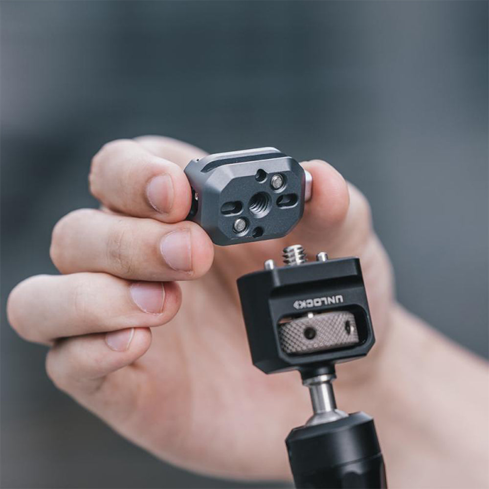 Falcam F22 Series QR Quick Release Base Plate Mounting Adapter Accessories Set Kit for DSLR, Mirrorless, Action Cameras, Tripods, Monitors, Stabilizers, Gimbals and Video Shooting Rigs
