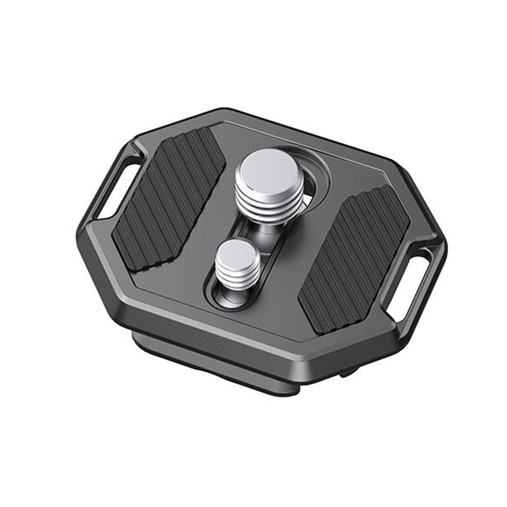 Falcam F38 QR Quick Release Multifunctiol Plate and Base Kit Sets with Anti Deflection Design, F50 Compatible, Arca Swiss, 1/4" and 3/8" Screws for DJI Ronin Gimbal Stabilizers, PD Peak Design Backpacks, Tripods, Shoulder Straps