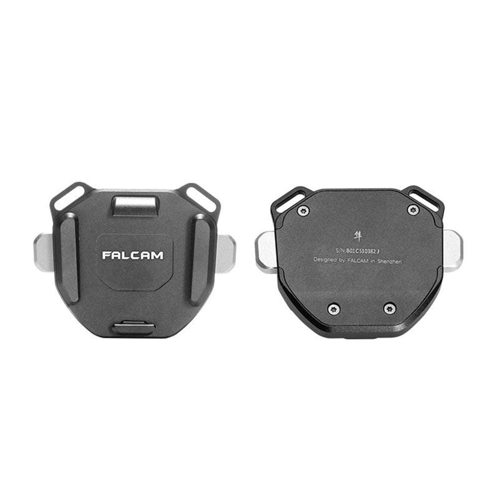 Falcam F38 QR Quick Release Backpack and Shoulder Strap Base and Plate Kit and Accessories with Anti Deflection and Non Slip Pad, Arca Compatible, Anti-Skid Gasket, 1/4"-20 and 3/8"-16 Screw Holes for DSLR Mirrorless Camera
