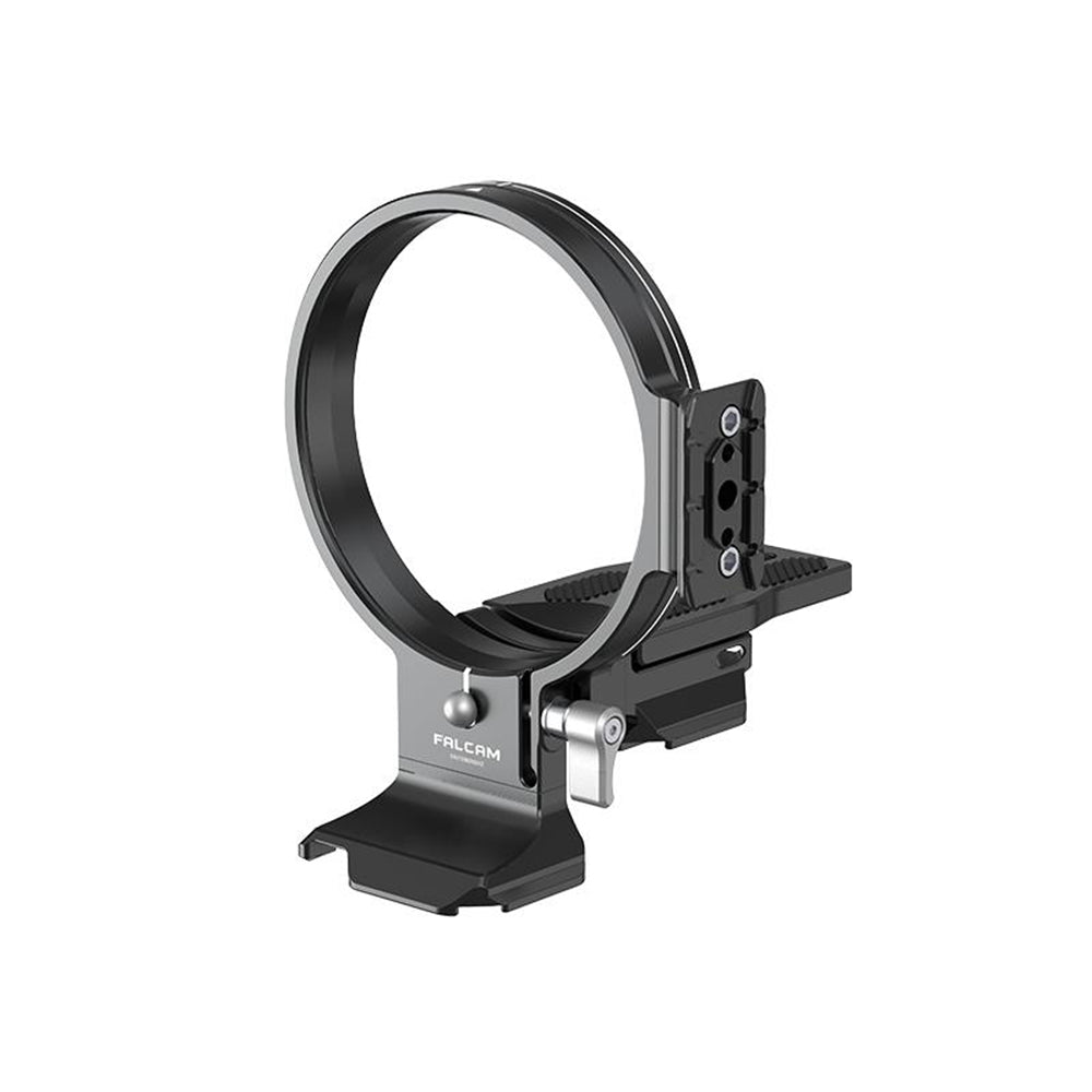 Falcam Quick Release Foldable Half Cage + Base Plate Kit Set, Circular Half Cage Aluminum Alloy F22 F38 F50 QR Interface Mounts, Non Slip Pads Gaskets, Central Quick Lock Switch, 1/4"-20 Threaded Holes for Lenses, DSLR Mirrorless Cameras