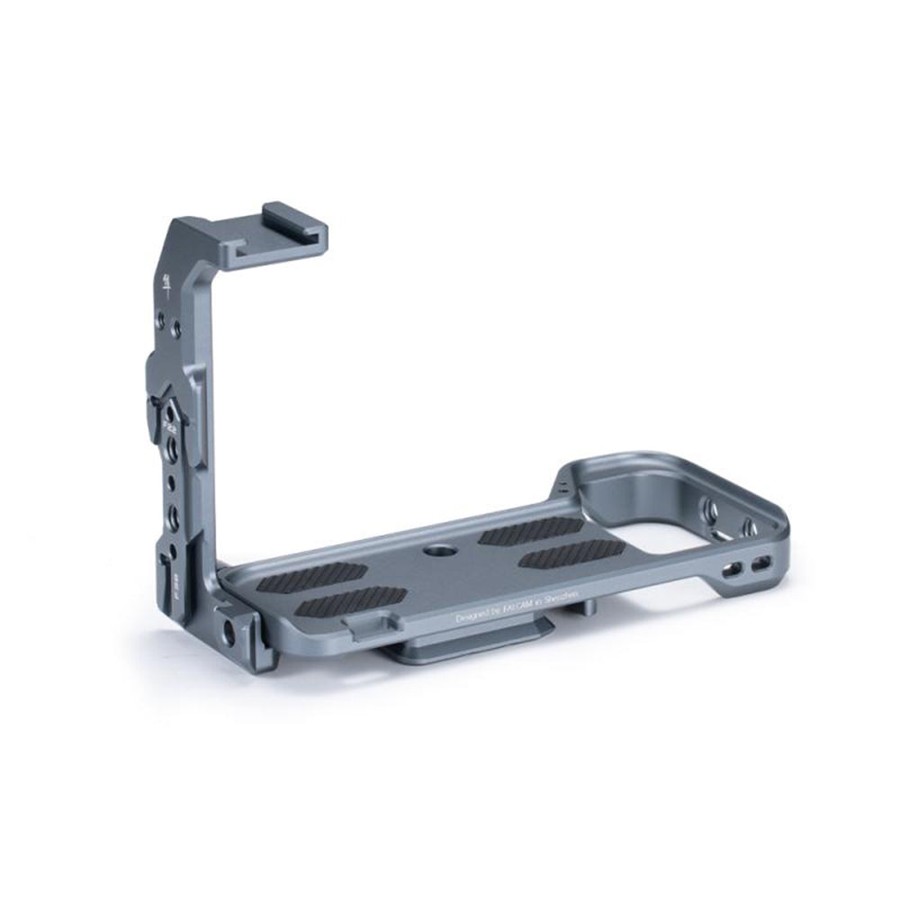 Falcam QR Quick Release Formfitting Full Camera Cage L-Bracket Bottom Plate Aluminum Alloy for Nikon ZF Z8 Z6 III Mirrorless Camera with F22 F38 F50 QR Interfaces, Cold Shoe Mount, 1/4"-20 Threads ARRI Locating Pin and Wrist Strap Slots
