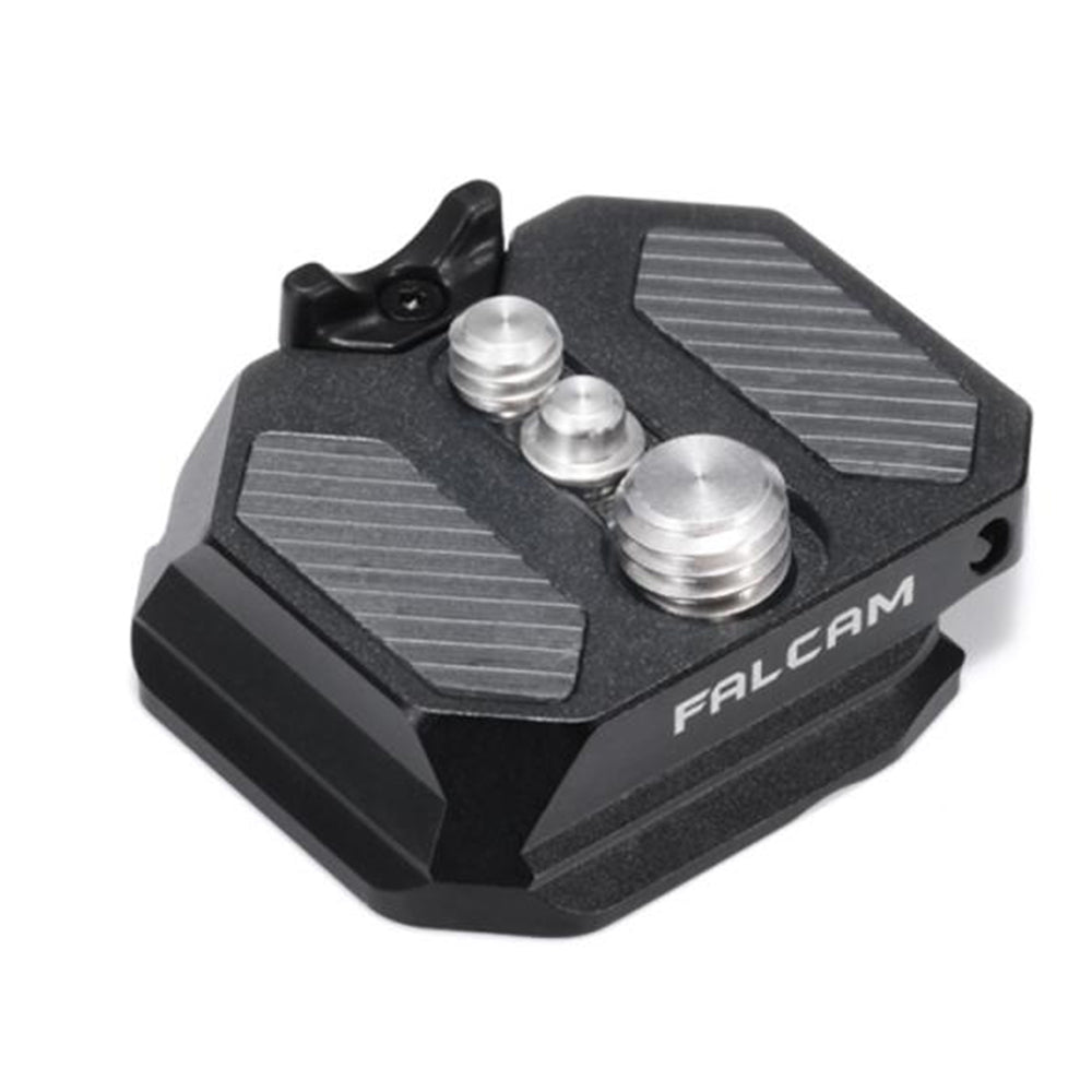 Falcam F38 QR Quick Release Multifunctiol Plate and Base Kit Sets with Anti Deflection Design, F50 Compatible, Arca Swiss, 1/4" and 3/8" Screws for DJI Ronin Gimbal Stabilizers, PD Peak Design Backpacks, Tripods, Shoulder Straps