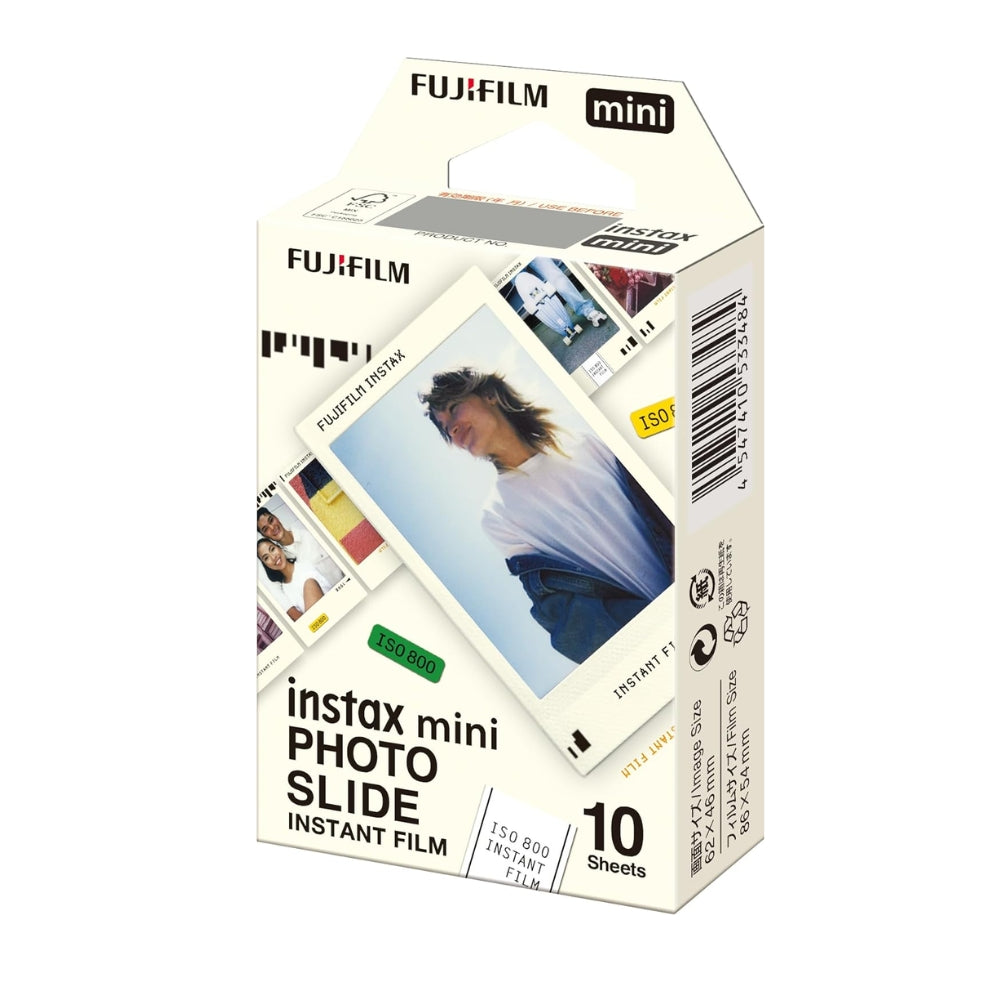FUJIFILM Instax Mini Photo Slide Film Pack (10 Sheets) for Instax Mini Film Cameras