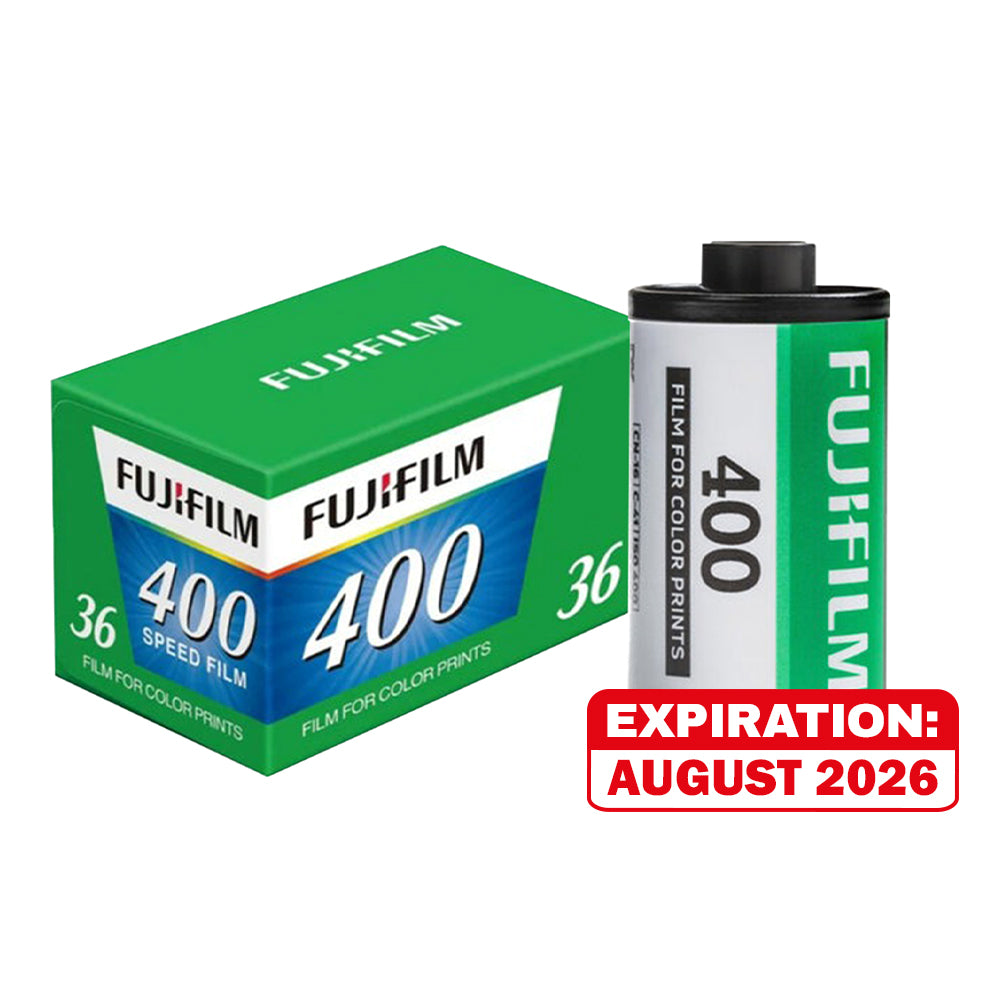 Fujifilm C200 / C400 35mm Color Negative Film Roll with 36 Exposures Shot for Point & Shoot Photography
