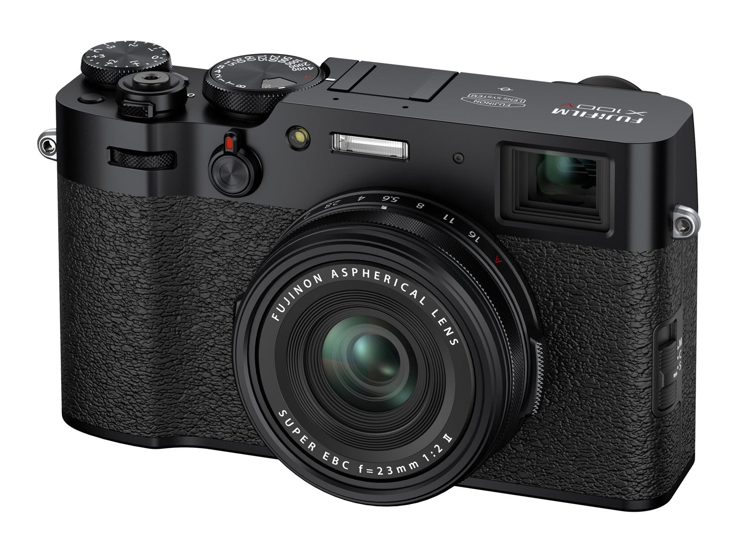 Fujifilm X100V / X100VI APS-C Mirrorless Digital Camera with Fujinon 23mm F/2 Wide-Angle Prime Lens, Touchscreen LCD, Wireless Connectivity and Film Simulation Modes (Black, Silver)