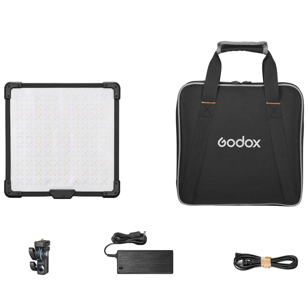 Godox FH50R Flexible RGB and Bi-Color LED Video Panel Light with 2800-6500K Adjustable Temperature, 14 Built-in Lighting Effects, Mobile Phone App Control for Professional Photography and Videography