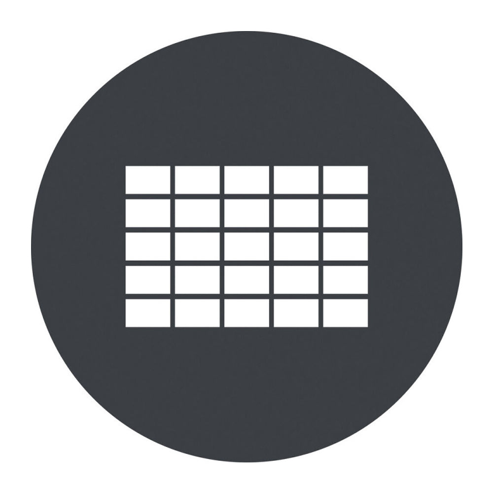 Godox GP-GS4 Gobo Set Spotlight Attachment Mount (6PCS) with Six Different Window Patterns,148mm Diameter for MG1200Bi LED Monolight for Photo, Video, Film