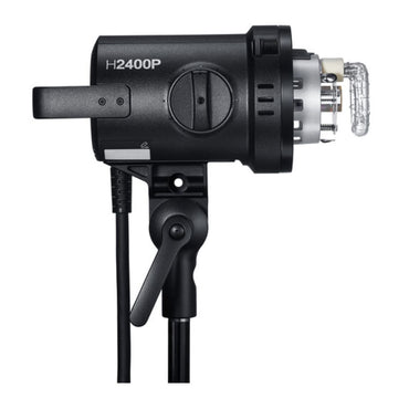 Godox H2400P Flash Head Light for P2400 Power Pack with Bowens Accessory Mount, 2400Ws Power Output Capacity, Optical Flash Receiver, and 60W LED Modeling Lamp