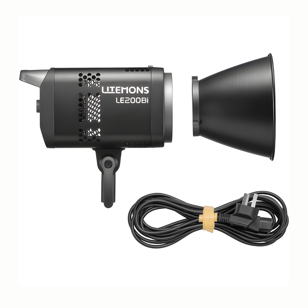 Godox Litemons LE200BI Bi-Color 220W LED Studio Monolight Bowens Mount with 11 Lightning Effects