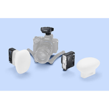 Godox Dental Macro Flash Kit for Sony Cameras (TTL Autoflash) with 2.4Ghz Wireless, 30m Max Range, 16' Guide Number, TTL and Manual Flash Modes, 1700mAh Rechargeable Battery and USB Type-C Interface for Photography | MF12-DK1 MF12-DK3