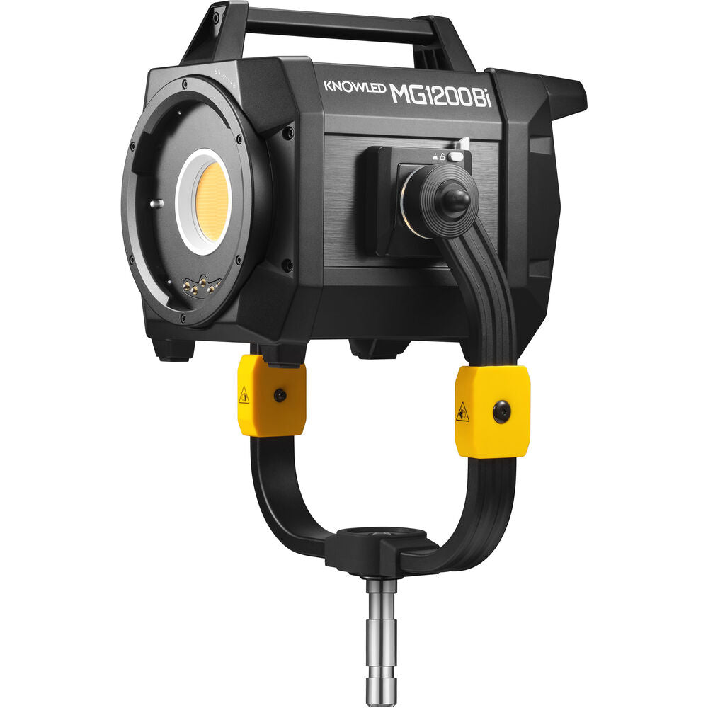 Godox MG1200Bi KNOWLED Bi-Color LED COB Light 1200W 2800-6500K CCT CRI 96 / TLCI 96 with G Mount Reflector and DMX, LumenRadio CRMX, Bluetooth APP, 2.4GHz Wireless and Onboard Controls for Film Production, Broadcast, and Studio Lighting