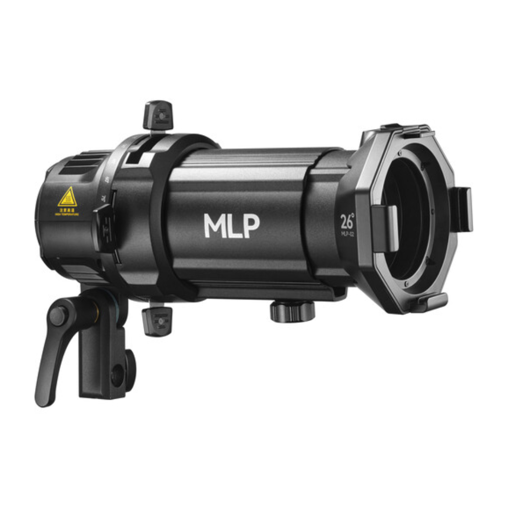 Godox 19 | 26 | 36 Degrees Lens Projection Attachment for MLP and ML30 | ML60 Projectors with Precise Light Control for Studio Lighting Equipment and Photography | MLP-01 MLP-02 MLP-03
