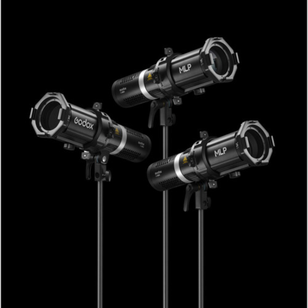 Godox 19 | 26 | 36 Degrees Lens Projection Attachment for MLP and ML30 | ML60 Projectors with Precise Light Control for Studio Lighting Equipment and Photography | MLP-01 MLP-02 MLP-03