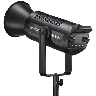 Godox SL300R RGB 10,000K Wireless LED Video Light with Bowens Mount, Effect Presets, Dual Cooling Fans, Onboard, App Control, and Rotatable Yokes for Camera Lighting Studio Photography