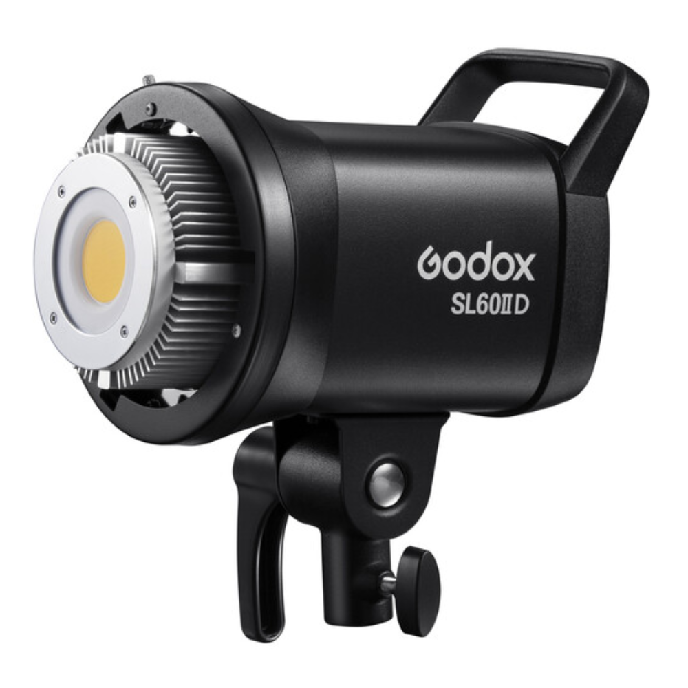 Godox SL60IID / SL60IIBI 60W Daylight / Bi-Color Studio Video Light with Lighting Effects, 2800K-6500K CCT Range, Onboard, Bluetooth & App Controls for Photography
