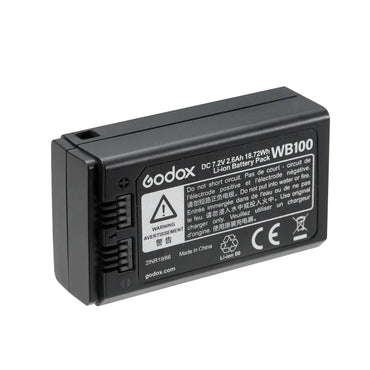 Godox WB100 2600mAh Lithium-Ion Rechargeable Battery for AD100PRO Pocket Flash  - Studio Lighting and Equipment Accessories