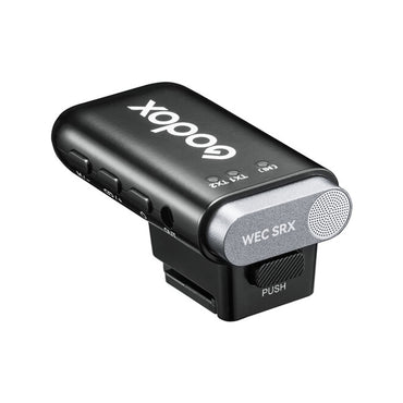 Godox WEC-S 2-Person Wireless Mic (2TX + 1RX) with Multi-Interface Shoe for Sony Cameras, Charging Case, Digital & Alog Audio Mode, Built-In Microphone On Receiver, Clip-On Transmitters, 8+21 Hours Battery Life for Vlogging & Streaming