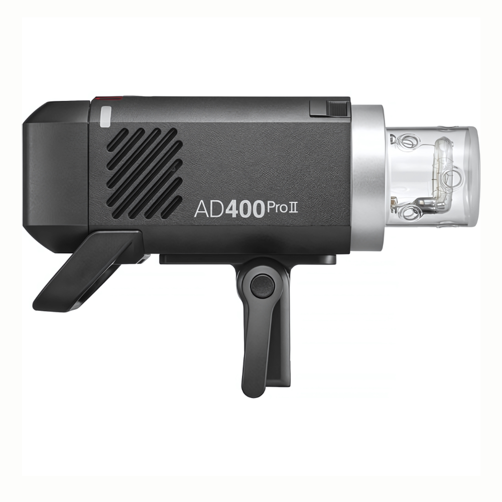Godox AD400PRO II 400W TTL Outdoor Flash HSS 2.4Ghz Wireless X System 30W Bi-Color Modeling Lamp & Bowens Mount Adapter Compatible for Photography Lighting and Studio Equipment | AD400 PRO II