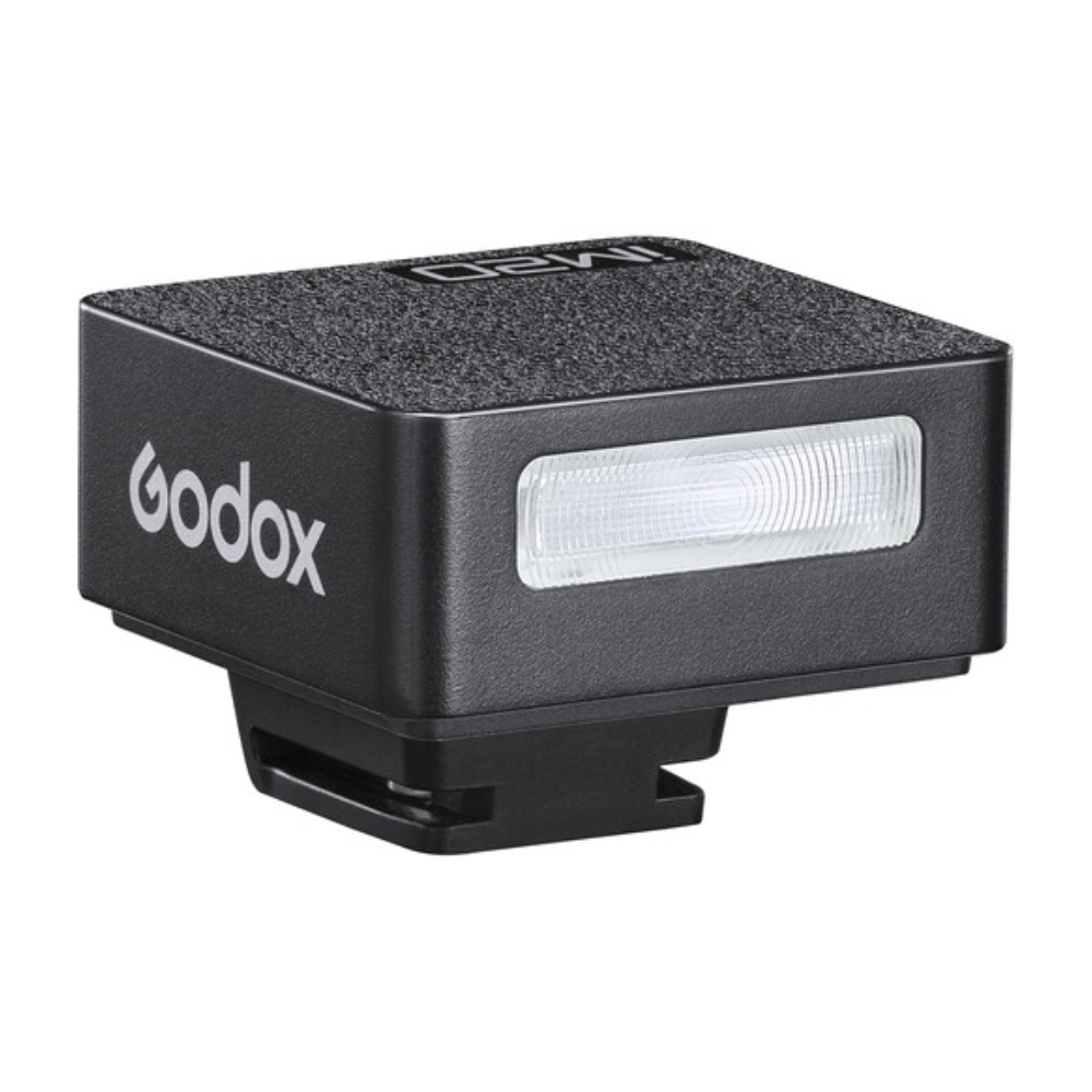 Godox iM22 / iM20 Portable Manual Mini Camera Flash with Hot Shoe Mount, 440 Full Power Flashes, 5 Level Output Power, 3 Seconds Recycling Time and Built-In 470mAh Lithium-ion Battery for Studio Lighting and Equipment