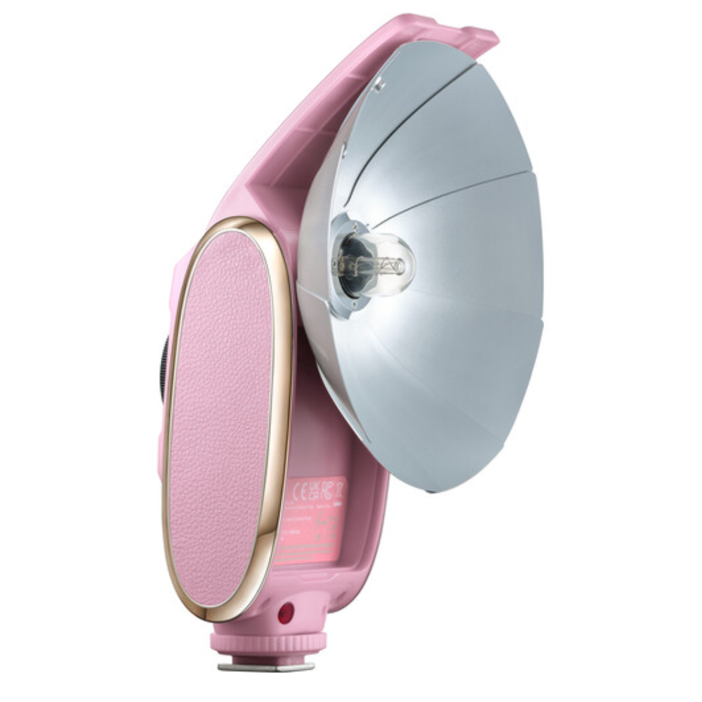 Godox Lux Senior Retro Camera Flash with Manual & Auto Modes, Collapsible Reflector, USB-C Port for Canon, Nikon, Fujifilm, Olympus, Sony Cameras - Available Colors