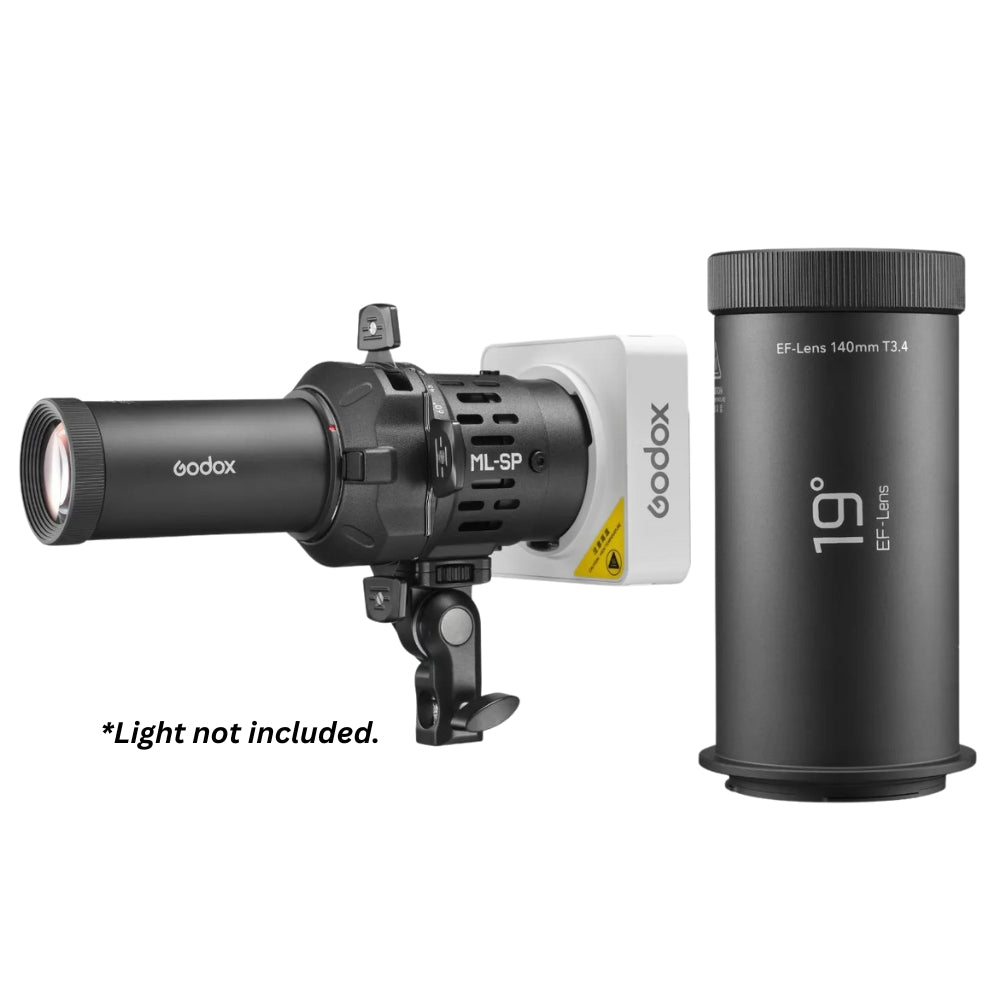Godox ML-SP-19/36/50 Mini Projection Attachment Lens 19° 36° 50° for ML100Bi/R LED Video Lights