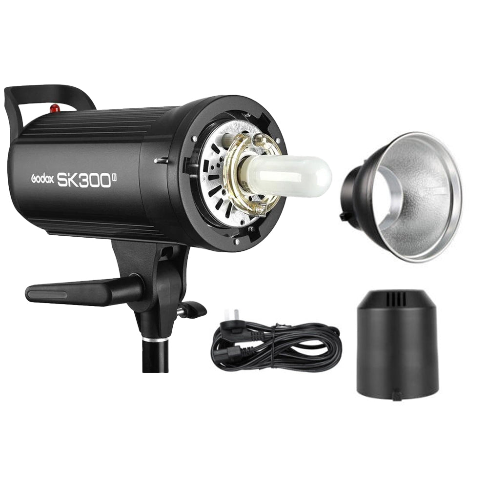 Godox SK300II-V / SK300II Studio Flash Strobe Light Bowens Mount with 5600~5700K Color Temperature, Wireless Control, Fast Recycling Time & Flash Durations for Camera Photography