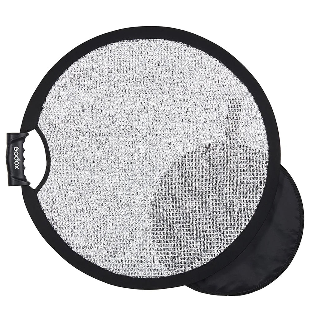 Godox 55cm 81cm 130cm Collapsible Windproof 22" 32" 52" Studio Lighting Reflector with Handles for Studio Lighting