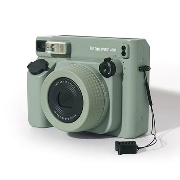 Pikxi Fujifilm Instax Wide 400 Instant Camera 3-Gear Flash Knob Exposure Control with Anti-Accidental Shutter Cover Accessory - Black