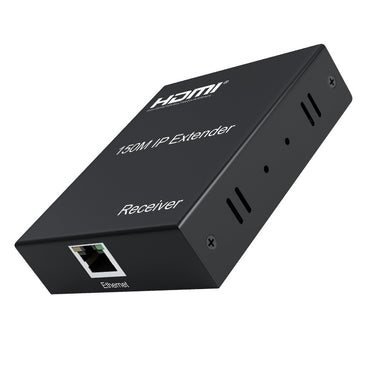 ArgoX 1080p HDMI IP Extender Full HD Video Transmitter Receiver with Up to 150m Transmission Range, Cat5e Cat6 Ethernet Network Port, Support HDCP1.4, Multi-Point Connection Mode for PC, TV, Monitor, Laptop | HDES28