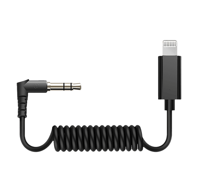 Hollyland 3.5mm TRS to Lightning Cable Audio Connector Adapter, MFi Certified for Lark M1 / M2 / MAX / 150 Wireless Lavalier Microphone Comtabile with iPad, iPhone 14 13 12 11 Pro Max