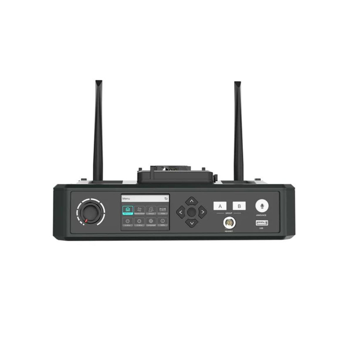 Hollyland Solidcom C1-PRO 6S / C1-PRO 4S / C1-PRO 8S-HUB 1.9GHz True Wireless DECT Intercom System Headsets Full-Duplex with Push-to-Talk Function, Two-Mic Environmental Noise Cancellation for Professional Filmmaking
